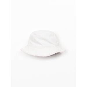 NEW PLAY UP girl's cotton twill hat in white